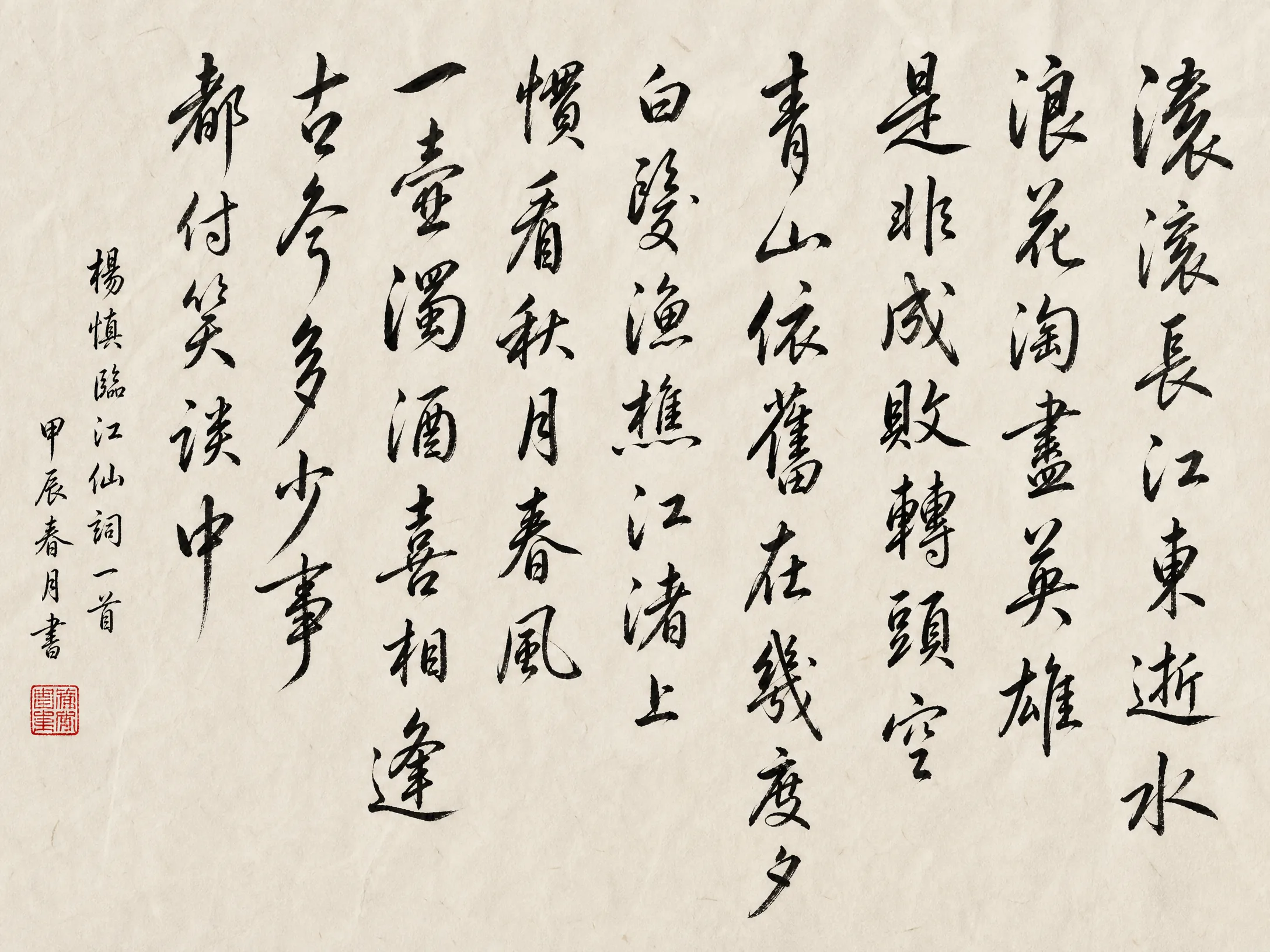 每日大赛行书一等奖作品